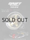 DRIFT ELEMENT SERIES RIM：Gold 5Spokes Chrome Lip  Gold Rivets