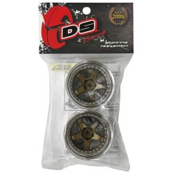 画像2: DRIFT ELEMENT SERIES RIM：Bronze 5Spokes Chrome Lip Chrome Rivets