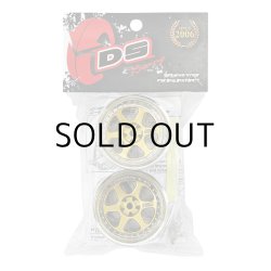 画像2: DRIFT ELEMENT SERIES RIM：Gold 6Spokes Chrome Lip Gold Rivets