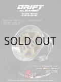 DRIFT ELEMENT SERIES RIM：Gold 6Spokes Chrome Lip Gold Rivets