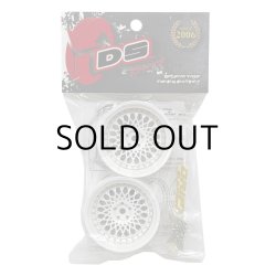画像2: DRIFT ELEMENT SERIES RIM：White Mesh White Lip Gold Rivets