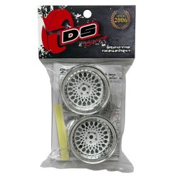 画像2: DRIFT ELEMENT SERIES RIM：White Mesh Chrome Lip Chrome Rivets