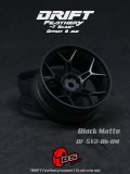 DRIFT FEATHERY RIM：5Y Spokes Black Matte Offset 8mm