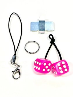 画像3: 【取り寄せ品】ファジーダイス ネオンエディション（全7種） FUZZY DICE NEON EDITION