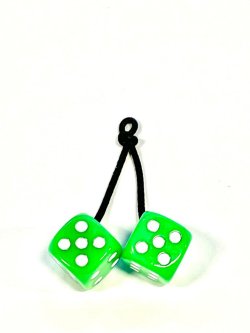 画像5: 【取り寄せ品】ファジーダイス ネオンエディション（全7種） FUZZY DICE NEON EDITION