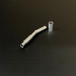 画像2: 【取り寄せ品】１ピース砲弾マフラー仕様★プチリアルマフラー★出口径8Φ