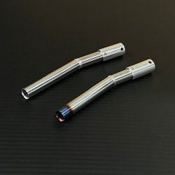 画像2: 【取り寄せ品】直管ストレート仕様★プチリアルマフラー★出口径8Φ