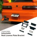 可動式リアルナンバーステー　Adjustable Real License Plate Bracket
