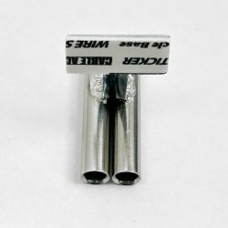 画像2: スタンダードステンレスマフラー（並列デュアル　出口径6Φ　ステー⇔出口15ｍｍ）