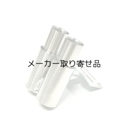 画像3: スタンダードステンレスマフラー（並列デュアル　砲弾加工　出口径8Φ　ステー⇔出口15ｍｍ）