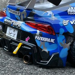 画像2: スタンダードステンレスマフラー（シングル　焼色加工　出口径10Φ　ステー⇔出口15ｍｍ）