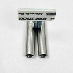 画像2: スタンダードステンレスマフラー（Vデュアル　出口径6Φ　ステー⇔出口15ｍｍ）