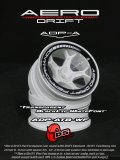 AERO DRIFT PERFORMANCE : Sloped Transparent / Black Lip