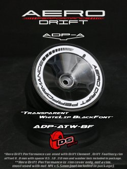 画像1: AERO DRIFT PERFORMANCE : Sloped Transparent / White Lip