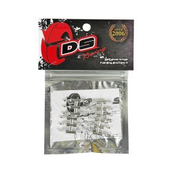 画像2: DS Racing Scale Nut Short /Chrome (24pcs) 
