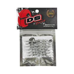 画像2: DS Racing Scale Nut  Bullet /Chrome (24pcs) 