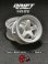 画像1: DRIFT ELEMENT SERIES RIM：White 5Spokes White Lip Silver Rivets (1)