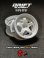 画像1: DRIFT ELEMENT SERIES RIM：White 5Spokes White Lip Gold Rivets (1)