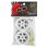 画像2: DRIFT ELEMENT SERIES RIM：White 6Spokes White Lip Silver Rivets (2)