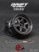 画像1: DRIFT ELEMENT SERIES RIM：Black 6Spokes Black Lip Gold Rivets (1)