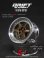 画像1: DRIFT ELEMENT SERIES RIM：Bronze 6Spokes Chrome Lip Chrome Rivets (1)