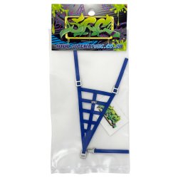 画像1: Triangle Net - Blue