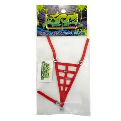 画像1: Triangle Net - Red