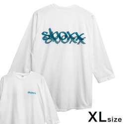 画像1: SBOXX 3/4 sleeves Raglan Shirt White (XL Size)