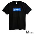 SBOXX Black T-shirt with Blue Square Logo（M size）