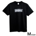 SBOXX Black T-shirt with Gray Square Logo（M size）