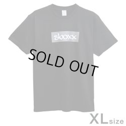 画像1: SBOXX Black T-shirt with Gray Square Logo（XL size）