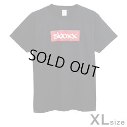画像1: SBOXX Black T-shirt with Red Square Logo（XL size）
