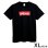 画像1: SBOXX Black T-shirt with Red Square Logo（XL size） (1)