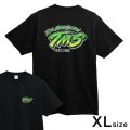 TMS Racing T-shirt Black (XL Size)
