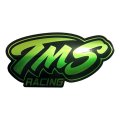 TMS Racing Sticker  Aluminum Finish