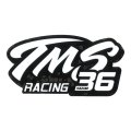 TMS Racing Sticker White Kazumi Takahashi Model