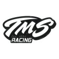 TMS Racing Sticker  white media White