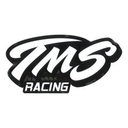 画像1: TMS Racing Sticker  white media White