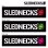 画像1: SLEDNECKS  12 inch Stencil Sticker (1)