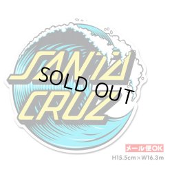 画像1: SANTA CRUZ Skateboards Wave Dot 6inch Sticker