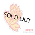 SANTA CRUZ Skateboards Flame Hand Sticker