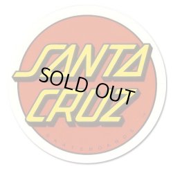 画像1: SANTA CRUZ Skateboards Classic Dot sticker （Red）　【メール便OK】