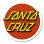 画像1: SANTA CRUZ Skateboards Classic Dot sticker （Red）　【メール便OK】 (1)