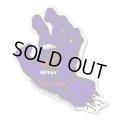 SANTA CRUZ Skateboards Screming Hand sticker （Purple）L　【メール便OK】