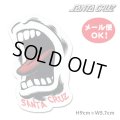 SANTA CRUZ Screaming Mouth Clear Mylar Sticker　【メール便OK】