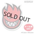 Spitfire Wheels  Bighead Patch Red Sticker