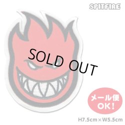 画像1: Spitfire Wheels  Bighead Patch Red Sticker