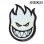 画像1: Spitfire Wheels  Devil Head 6" Sticker  Aurora 【メール便OK】 (1)