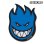 画像1: Spitfire Wheels  Devil Head 11" Sticker  SkyBlue (1)