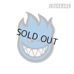 画像1: Spitfire Wheels  Devil Head 3" Sticker  Blue　【メール便OK】